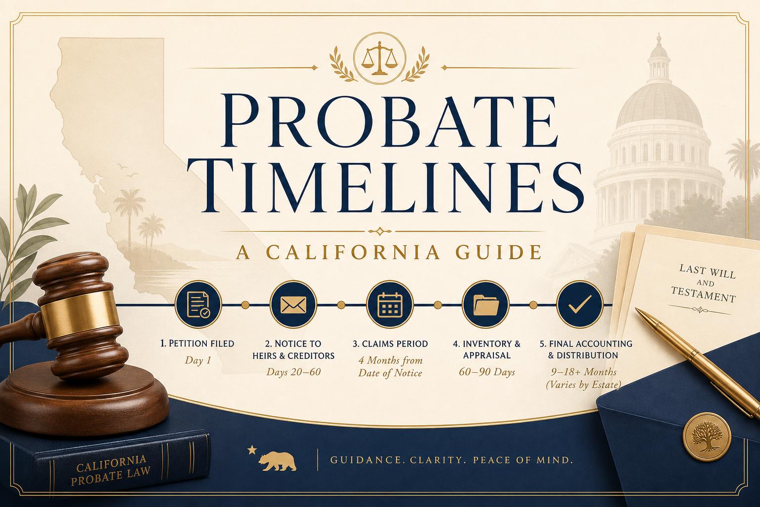 Understanding Probate Timelines in California
